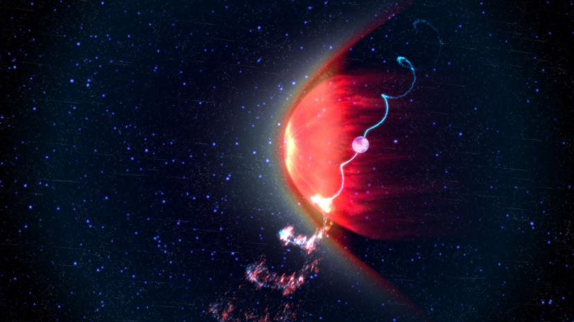 Twinkling star reveals the shocking secrets of turbulent plasma in our cosmic neighbourhood